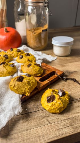 Recette Cookie au potimarron et chocolat