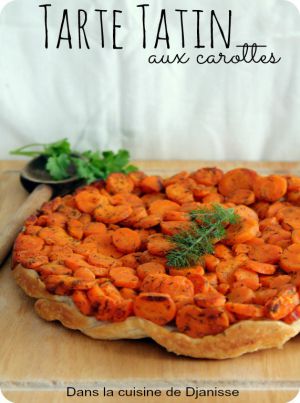Recette Tarte tatin aux carottes – #vegan