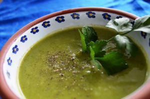 Recette Jolie soupe aux brocolis