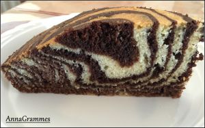Recette Cake marbré ou zebra cake