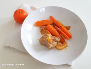 Recette Filet mignon de porc aux clémentines (Pork tenderloin with clementines)