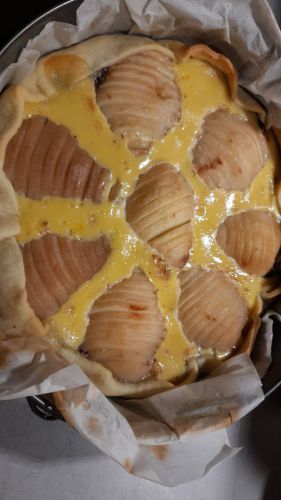 Recette Tarte poire chocolat