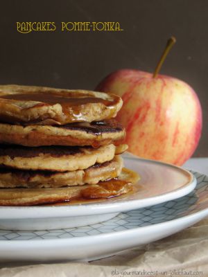 Recette Pancakes au jus de pomme et fève tonka