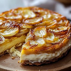 Recette Gâteau Fromage Oignons : Recette Facile et Savoureuse