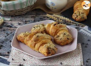 Recette Crookies ultra gourmands et super faciles. la combinaison parfaite du croissant et du cookie!