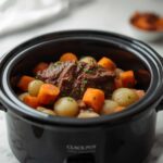 Recette Crockpot Pot Roast with Potatoes & Carrots