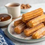 Recette Crispy Angel Cake Churro Bites – Easy 3-Ingredient Hack