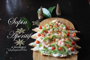 Recette Sapin apéritif à partager