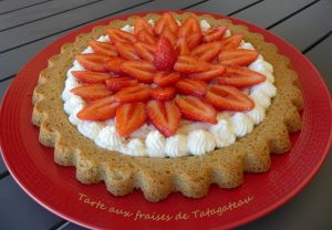 Recette Tarte aux fraises de Tatagateau *