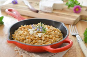 Recette Risotto de petit épeautre au chèvre