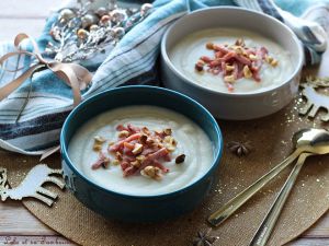 Recette Crème de chou-fleur au parmesan