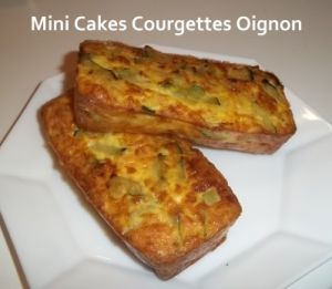 Recette Tour en Cuisine #82 - Mini Cakes Courgettes Oignon