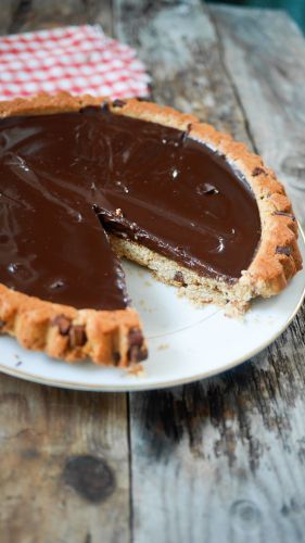 Recette Tarte cookie façon snickers