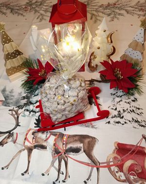 Recette Amandes enrobées de chocolat blanc et de noix de coco au Thermomix