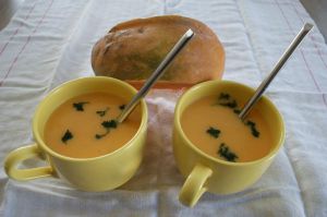 Recette Soupe de potiron au kiri