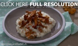 Recette Risotto aux girolles