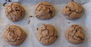 Recette Cookies aux marrons et au chocolat à la farine de châtaigne