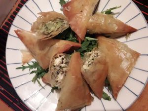 Recette Samoussas Filo 2 saveurs {Vegan}