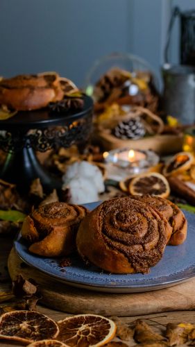 Recette Cinnamon roll au potimarron et noisette healthy