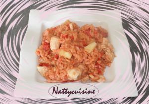 Recette Risotto de poulet Tandoori