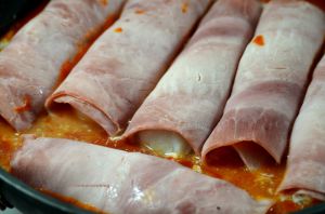 Recette Cannellonis de jambon au cabillaud