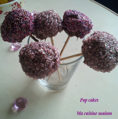 Recette Pop cakes