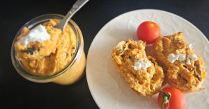 Recette Tartinade courgette, tomates et feta