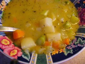 Recette Délicieuse soupe aux légumes