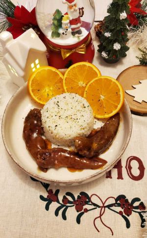 Recette Aiguillettes de canard au jus d'orange