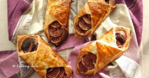 Recette Feuilletés aux figues et à l'amande
