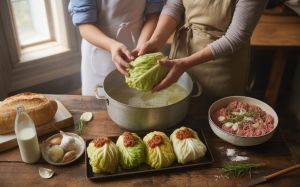 Recette Grand-mère de choux farcis : Le secret ?