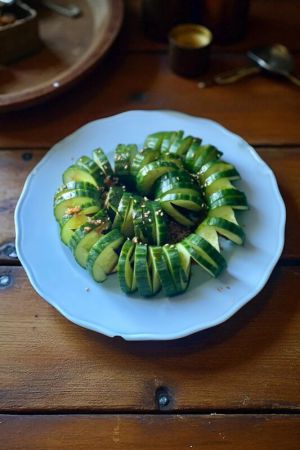 Recette Salade de concombre coréenne