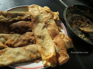 Recette Crêpes aux pommes caramélisées