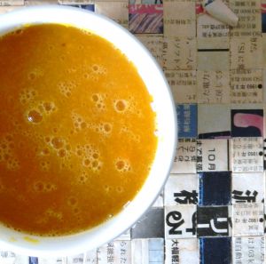 Recette Soupe carotte+orange
