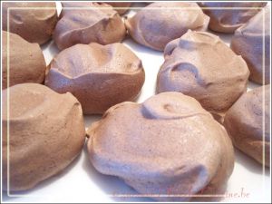 Recette Meringues au Chocolat