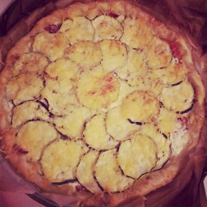 Recette Quiche rapide à la courgette