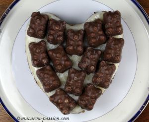 Recette Entremet poire-chocolat