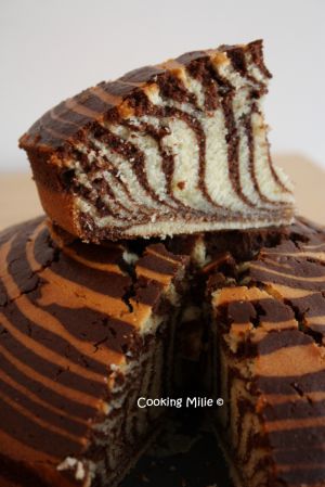 Recette Zebra cake