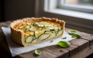 Recette Quiche courgette feta facile : Prête en 20 minutes !
