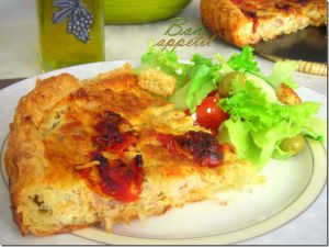 Recette Quiche au thon et crevettes