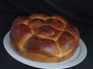 Recette Brioche moelleuse aux pépites de chocolat et lait ribot