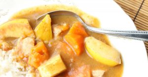Recette Curry japonais aux coings
