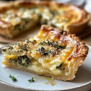 Recette Tarte Blette Parmesan : Recette Facile et Savoureuse
