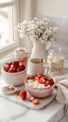 Recette Strawberries and Cream Overnight Oats Recipe You’ll Crave Daily