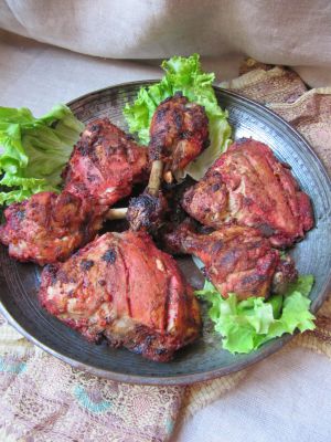 Recette Cuisses de poulet tandoori