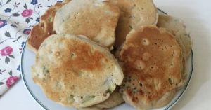 Recette Petites galettes rustiques au sarrasin et à la courgette