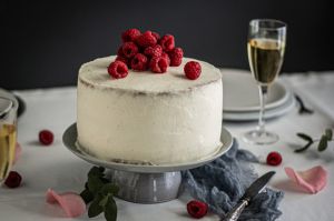 Recette Layer cake framboise et coquelicot