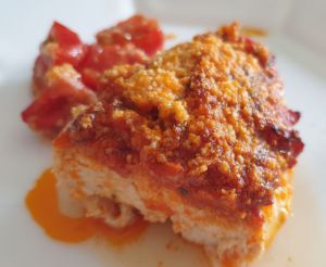 Recette Filets de poulet au pesto rouge-gratinés