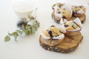 Recette Muffins aux myrtilles (vegan)