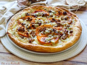 Recette Tarte fine au butternut rôti & gorgonzola